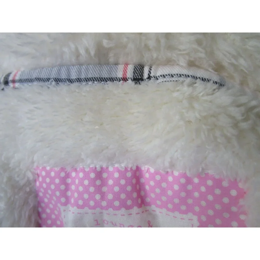 Panda Lounge Sleep Sherpa Hoodie Ears Pouch Pocket Debenhams Ladies 16 GUC - Picture 7 of 16